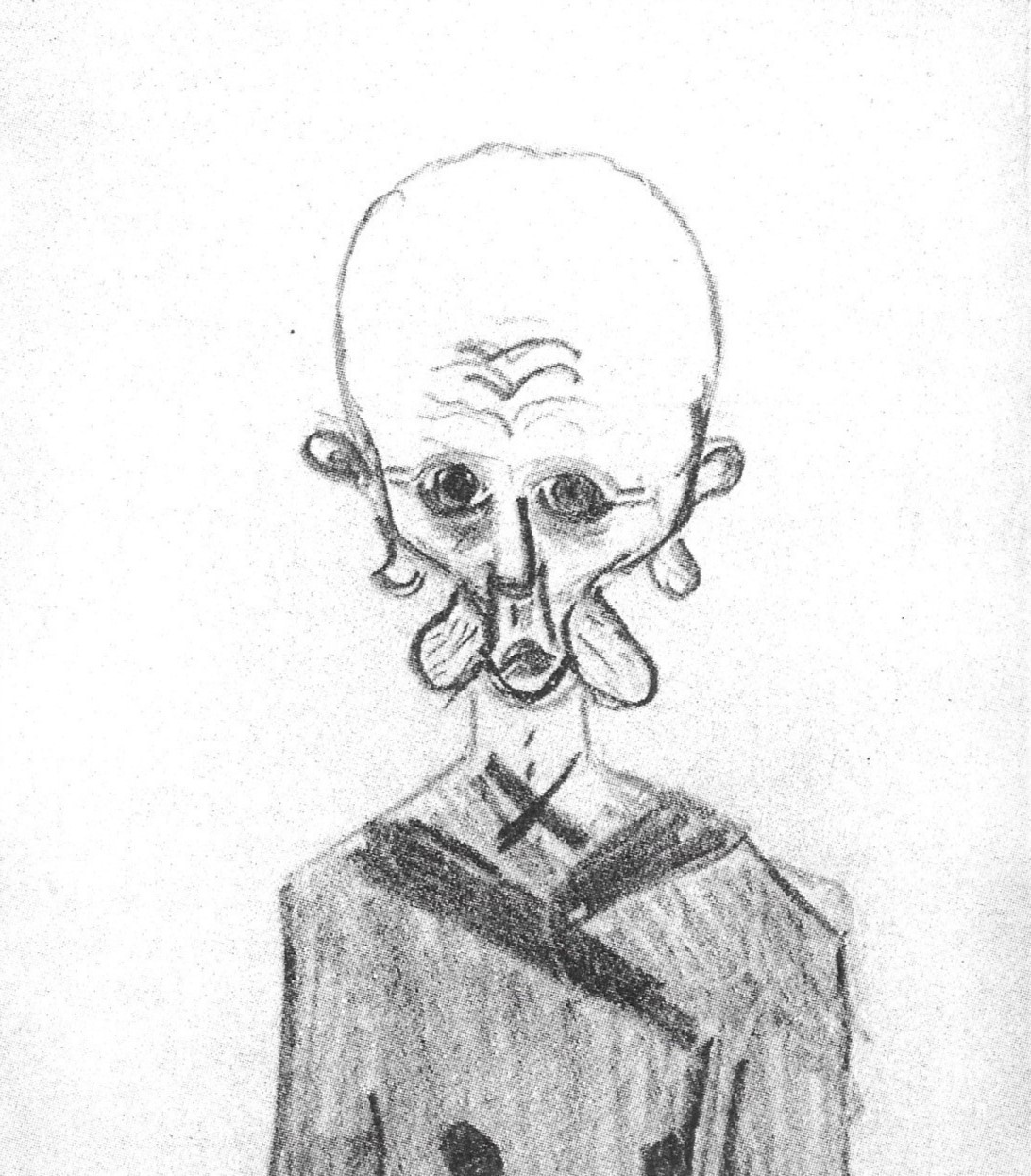 Michael Chekhov sketch for Ablyuhov
